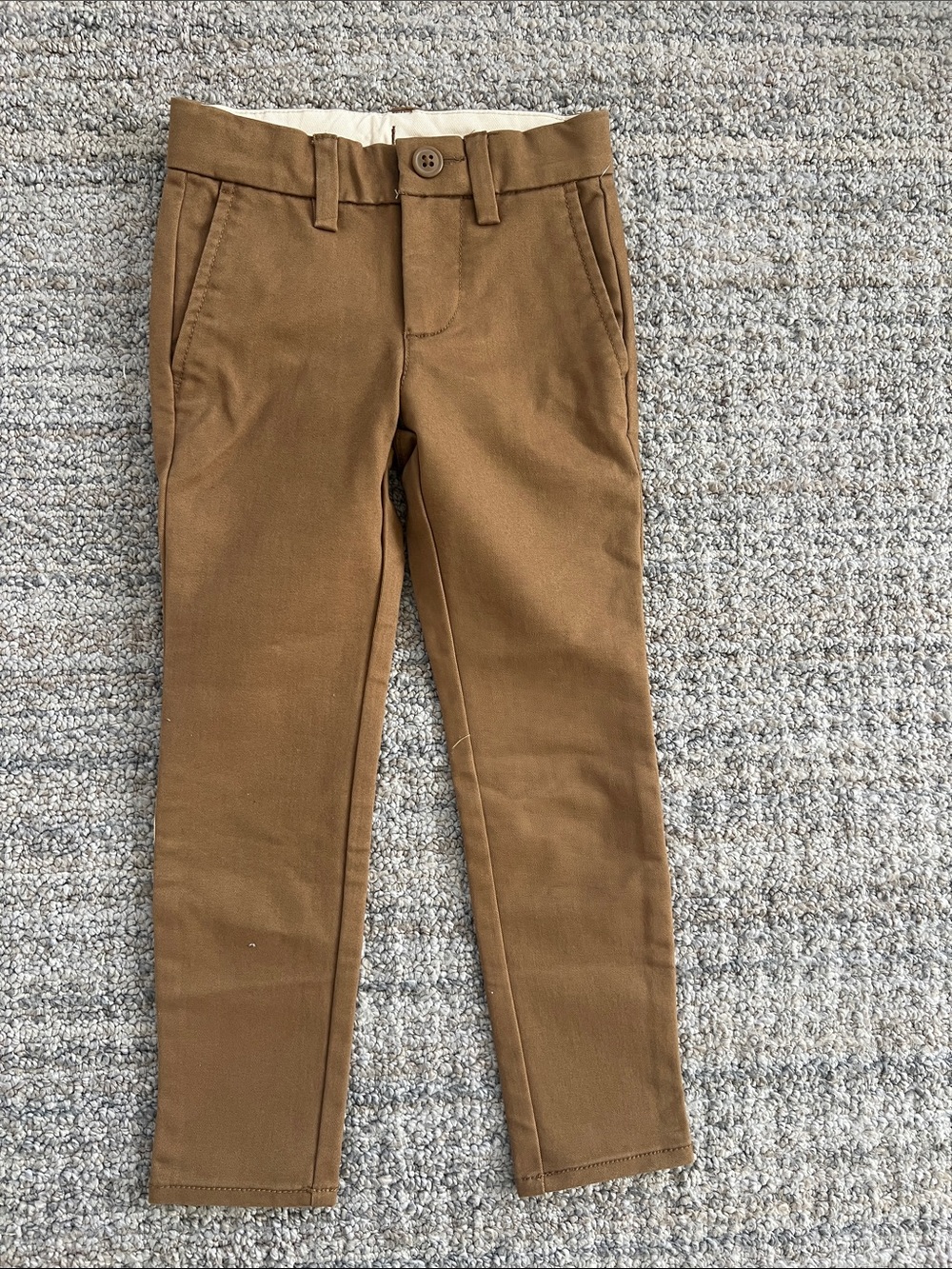 GAP Kids Brown Slim Chino Pants